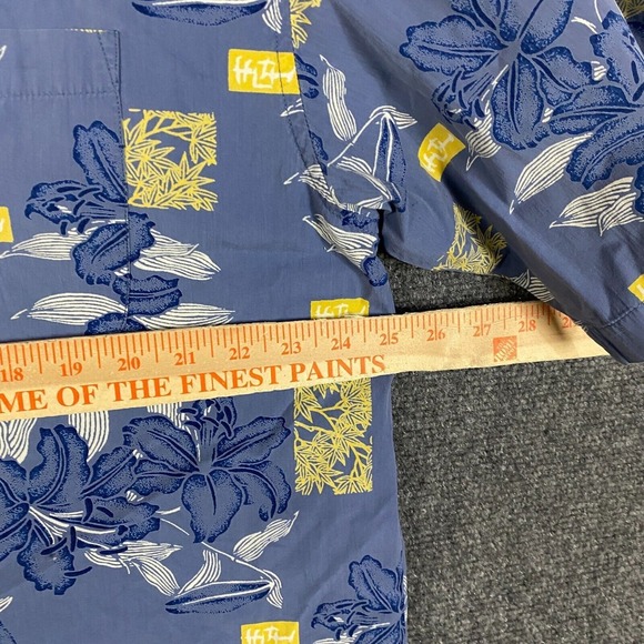 Point Zero Hawaiian Shirt Men's XL Short Sleeve Button Up 100% Cotton - Picture 5 of 10